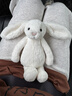 Jellycat害羞乳白色邦尼兔动物毛绒玩偶安抚玩偶娃娃送礼生日礼物 害羞乳白色邦尼兔 Small 实拍图