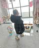 保姆鹅 儿童羽绒服宝宝短款加厚白鸭绒外套男童女童保暖防风冬[NG2637] 黑 130 实拍图