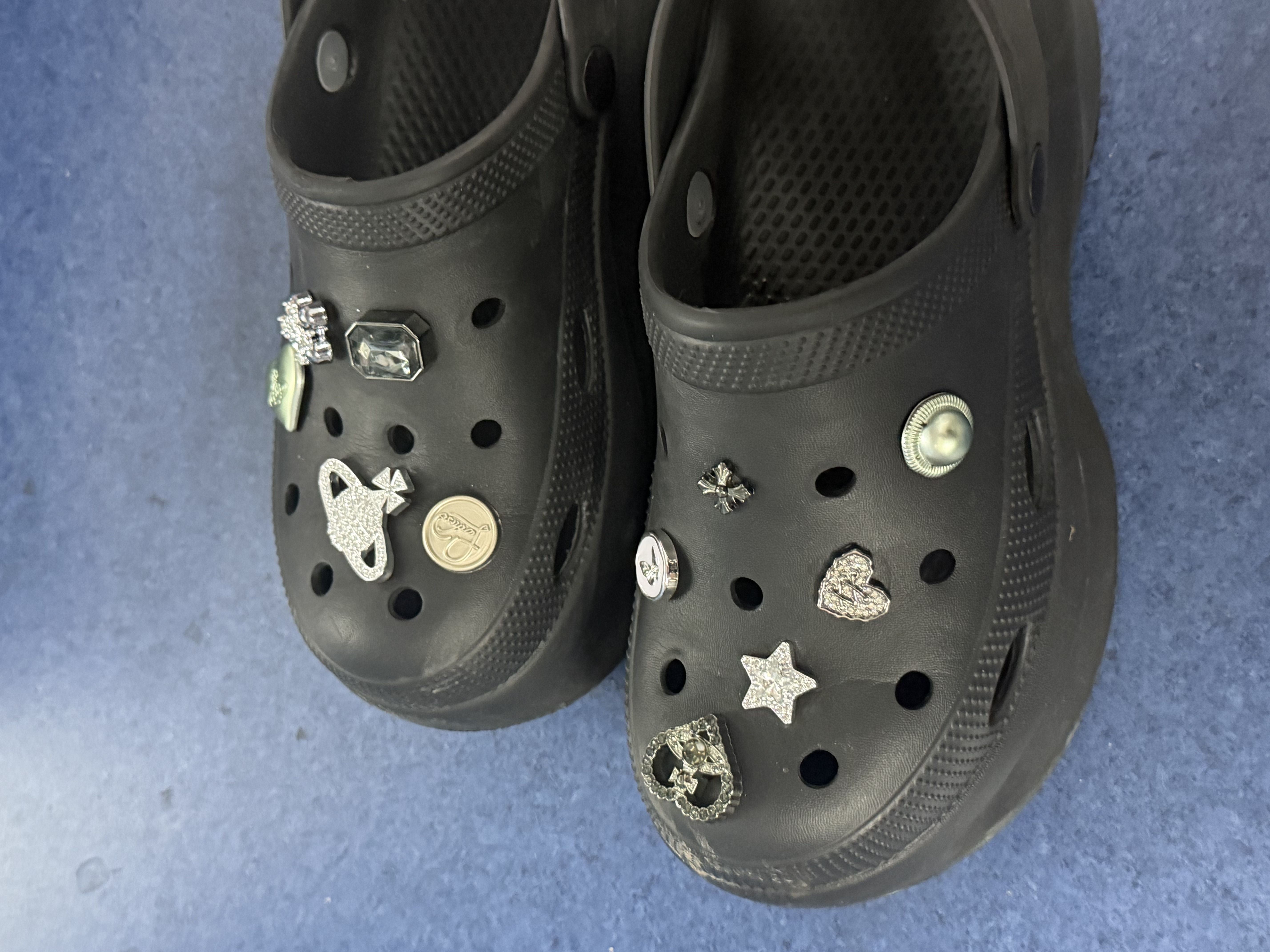 范爷家洞洞鞋配饰适配crocs卡骆驰鞋花鞋扣11个装金属装饰diy配件卡扣 实拍图