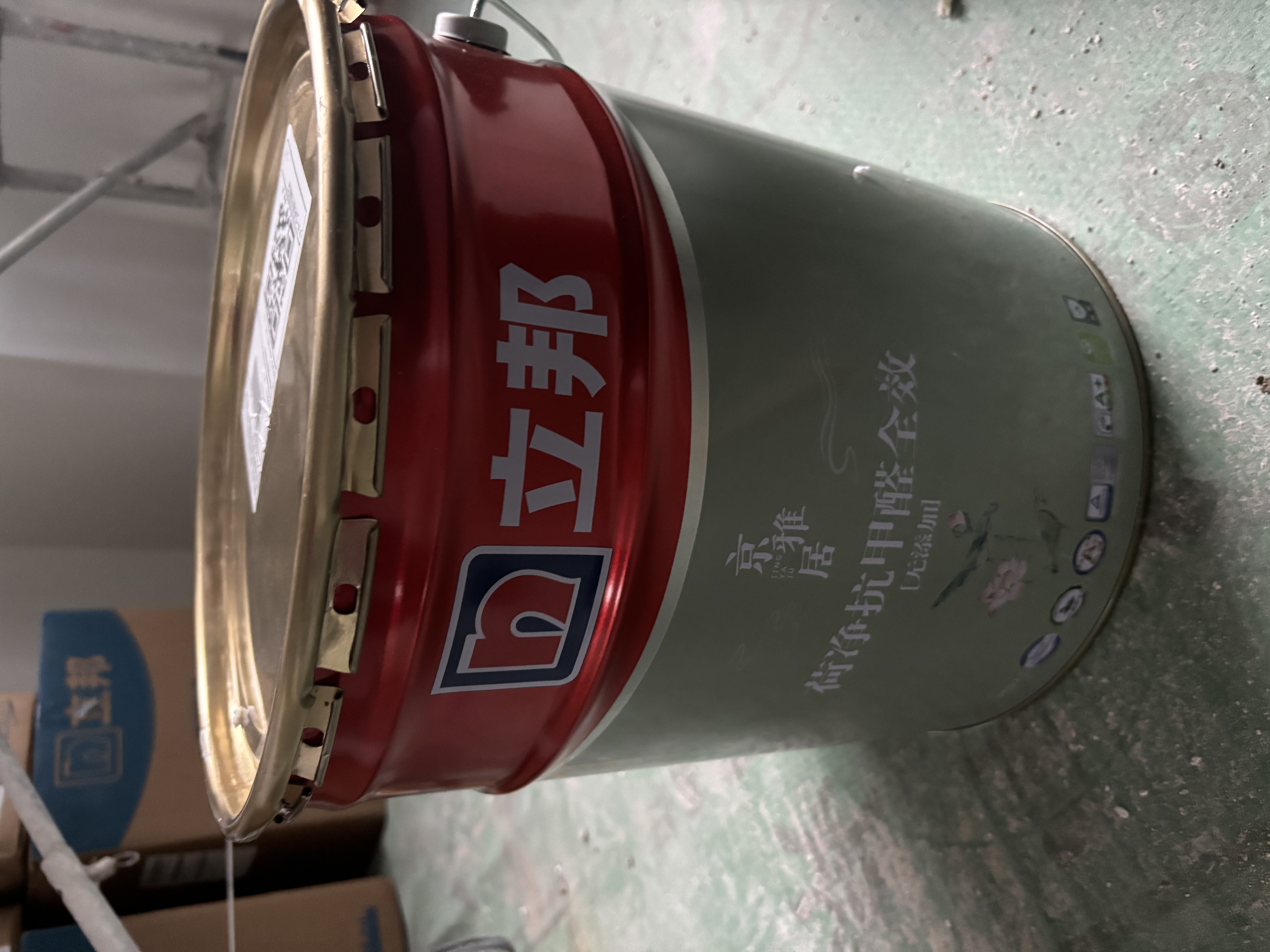 立邦乳胶漆内墙家用油漆荷净抗污抗甲醛全效室内净味环保墙面漆乳胶漆 [硅藻抗污] 54L 套装(2面1底) 免费调色 实拍图