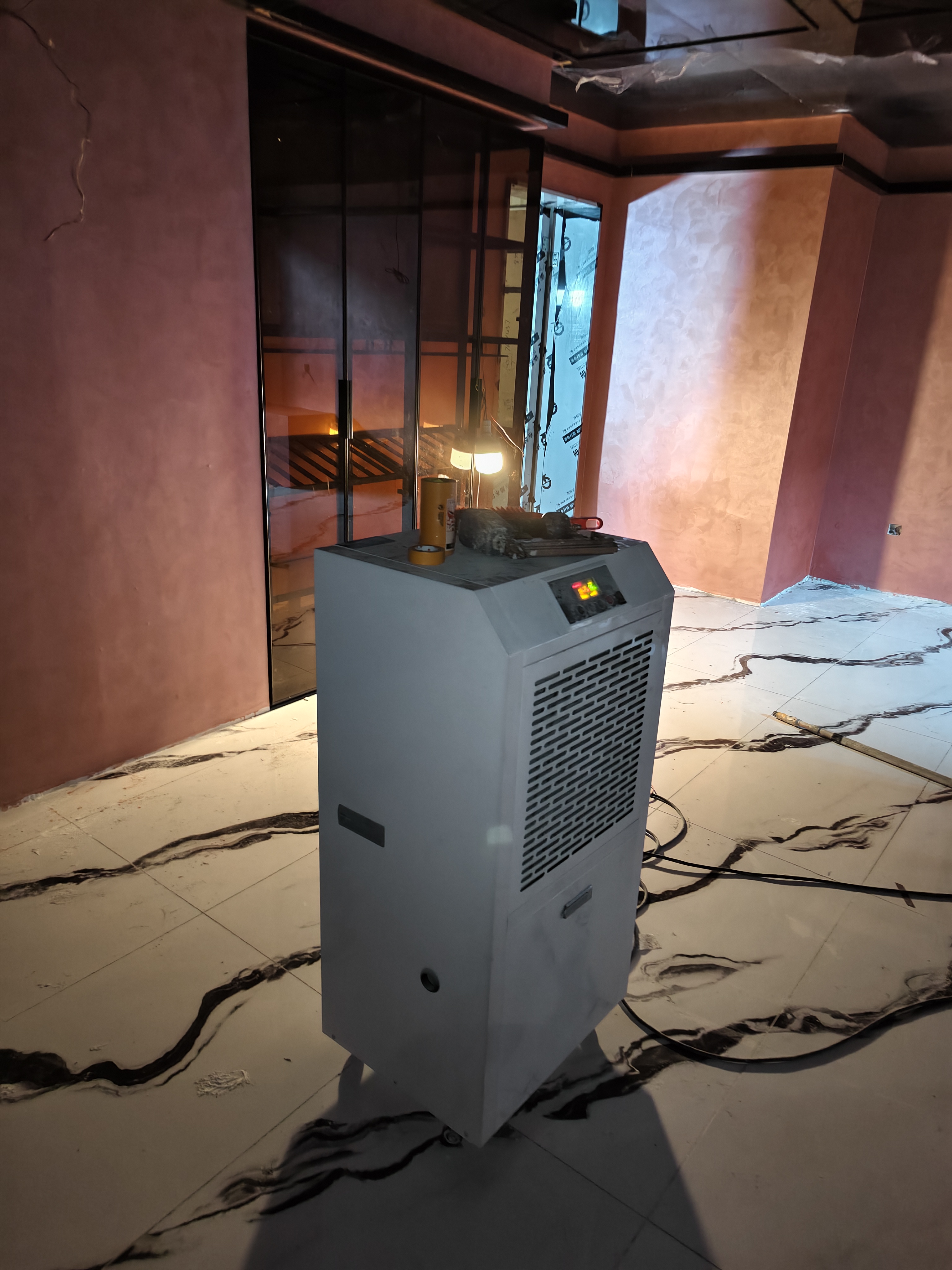 安润仕工业除湿机大功率商用智能抽湿机wifi除湿器100㎡-300㎡工厂地下室仓库车间档案室配电房 156L/天 【适用面积250㎡】带20升大水箱 实拍图