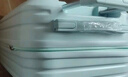贝初众行李箱小型登机箱女次日达拉杆箱旅行箱男密码箱大学生大容量皮箱 冰川蓝【升级多功能】加厚款 20英寸 【登机尺寸】无侧把手挂钩 实拍图