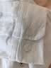 MUJI 男式 汉麻 水洗长袖衬衫 男士男装衬衣男款26年春季AC218C6S 白色 M (170/92A) 实拍图