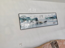 瑞尚（RUISHANG） 新中式客厅装饰画大气山水画横版沙发背景墙画挂画轻奢晶瓷壁画 海纳百川 180*60/晶瓷面/适合2.5m沙发 实拍图
