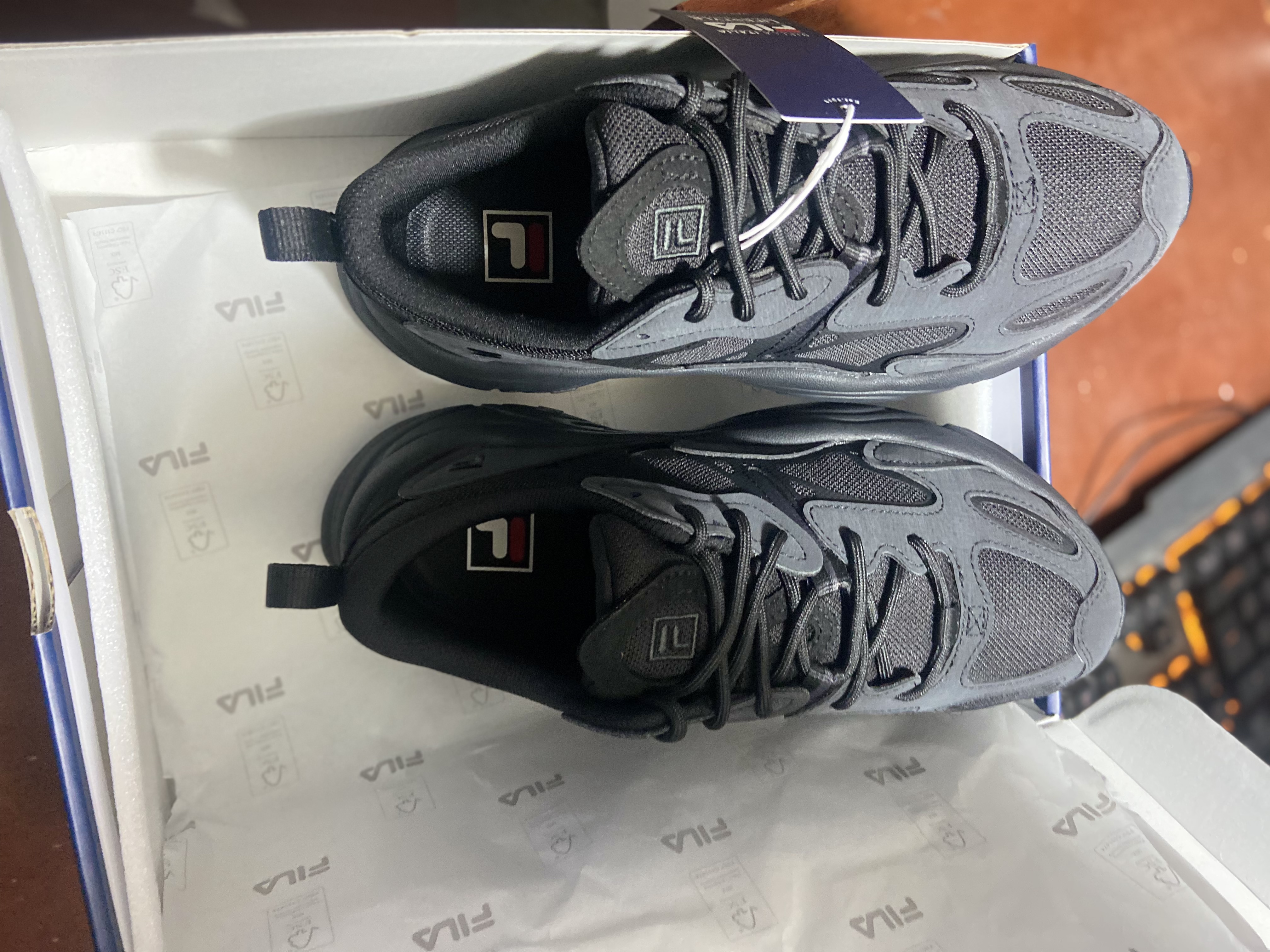 FILA 斐乐官方男鞋火星2代老爹鞋轻便慢跑鞋缓震运动鞋 实拍图