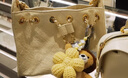 CHARLES&KEITH26夏季新品菱格链条单肩水桶包斜挎包生日礼物送女友CK2-10671894 Cream奶白色 M 实拍图