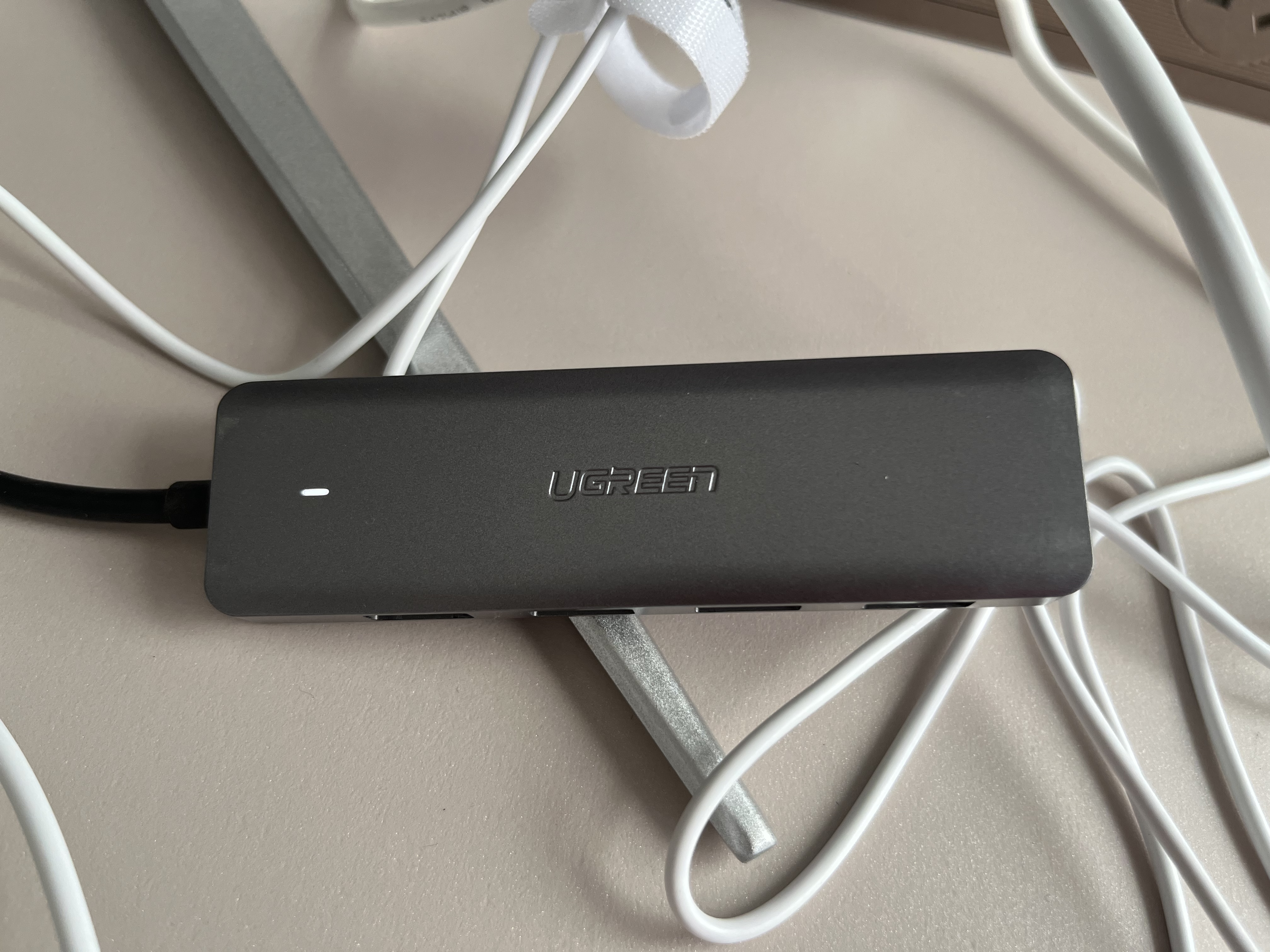绿联USB3.0分线器多接口扩展器高速一拖4口转接头拓展坞多孔HUB集线器扩展坞笔记本电脑转换器 实拍图
