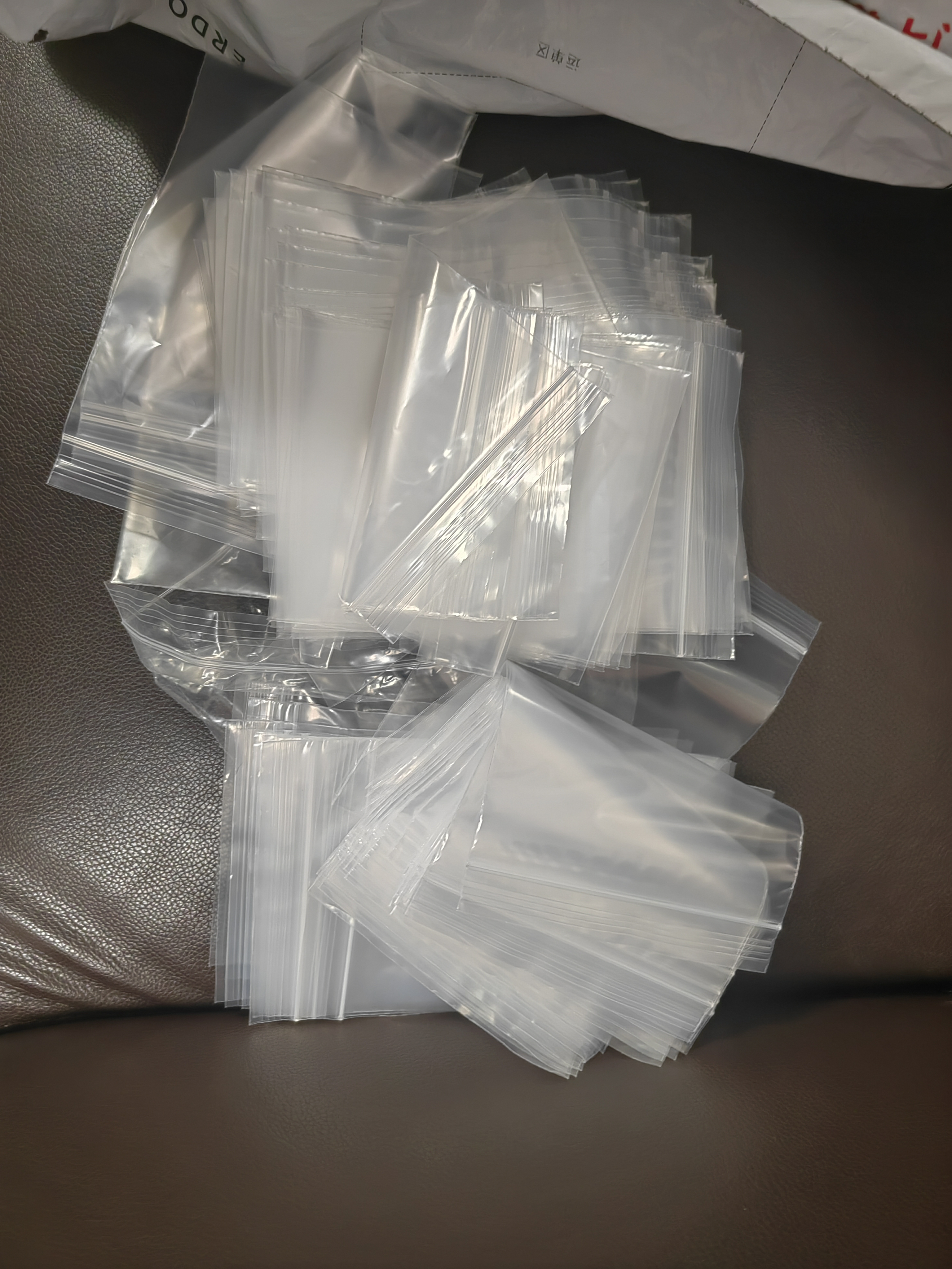 优奥食品自封袋5号10*15透明包装密封袋封口袋样品塑封袋分装袋收纳袋 实拍图