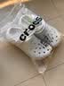 卡骆驰（CROCS）男女经典泡芙洞洞鞋休闲时尚沙滩鞋包头凉拖鞋 207521-1NK 38-39 实拍图