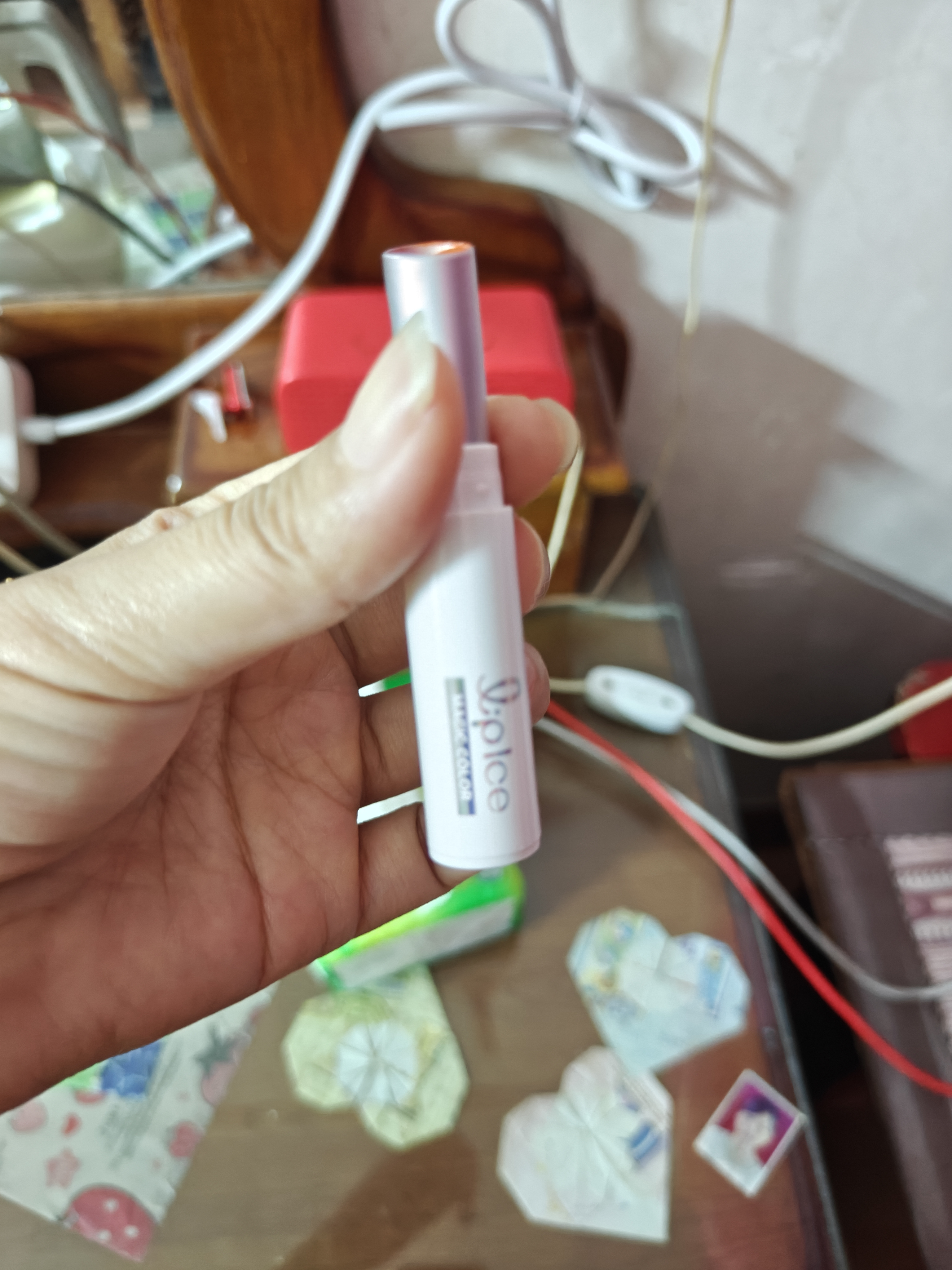 曼秀雷敦什果冰温感变色有色润唇膏女生补水保湿滋润珊瑚粉橘2g裸妆好气色 实拍图