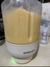 欧美邦榨汁机果蔬原汁机便携小型水果做果汁机多功能榨汁吨吨桶榨汁杯冰沙机奶昔机搅拌杯明星同款 1300ml米白色一杯双盖【可碎冰】 38页刀头 实拍图