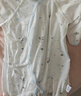 翘脚鸭 婴儿衣服新生儿连体衣秋冬季满月宝宝睡衣纯棉百天爬爬服春秋款 蓝小熊2件【夏季·系带款】 73cm （建议6-9个月） 实拍图