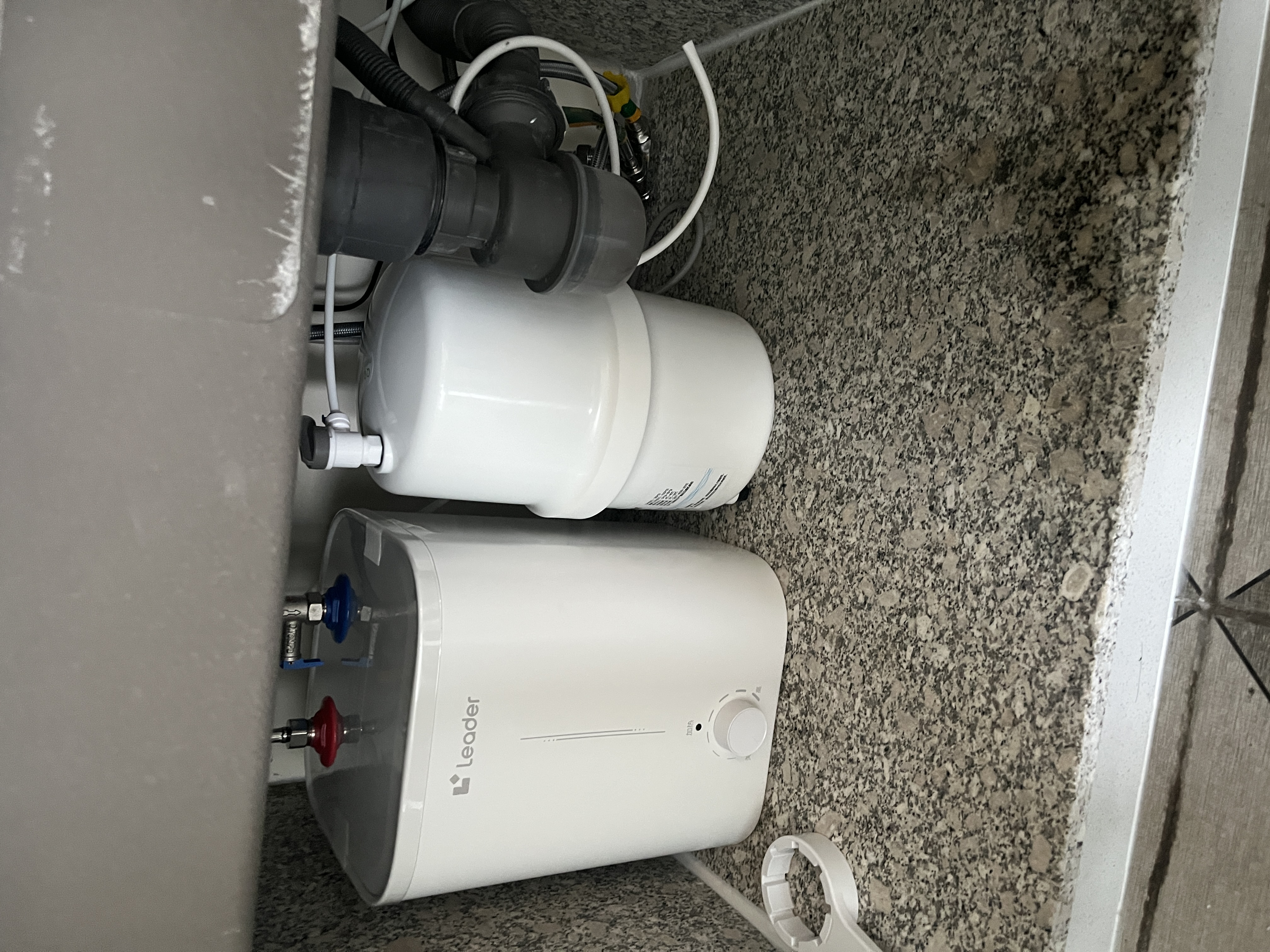 统帅（Leader）海尔出品电热水器5升小厨宝DA/TP家用厨房速热长效保温储水式小尺寸厨宝上门安装 7L 2200W 一级能效7升TP小厨宝 实拍图