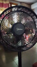 美的（Midea） 电风扇 家用风扇7叶落地扇立式轻音节能大风量电扇台扇迷你扇台立两用转页扇空气循环扇安静低音 旋钮调风丨7叶劲风 台立两用·SAF30AB 家用落地扇 实拍图