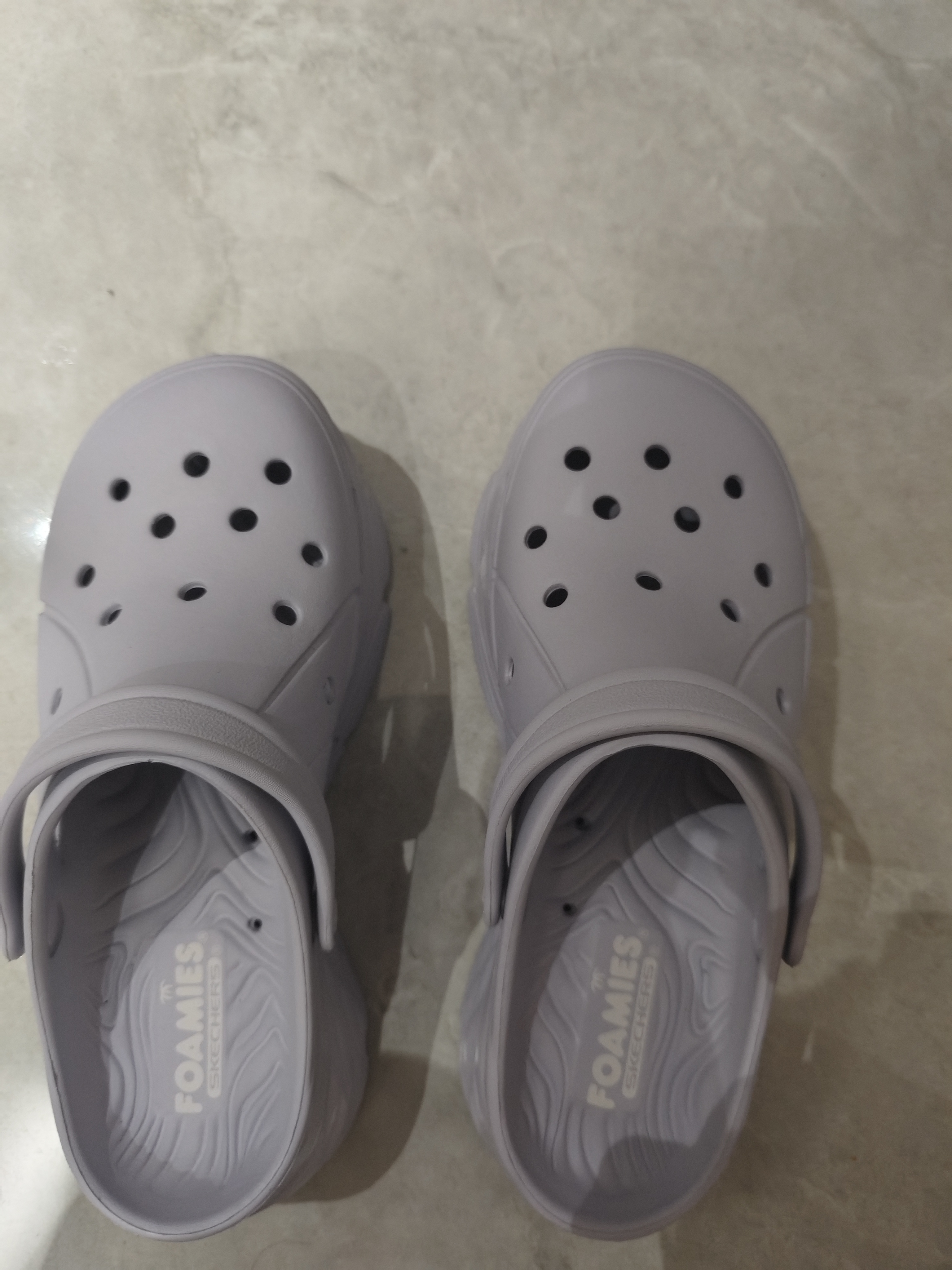 斯凯奇（Skechers）洞洞鞋女士夏季凉拖鞋泡泡鞋厚底增高外穿沙滩鞋踩屎感 实拍图