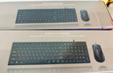 联想（Lenovo）KN210键盘鼠标套装 2.4G无线键鼠套装 全尺寸商务办公  笔记本电脑键盘台式机一体机 黑色 实拍图