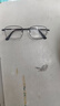 GOGOSOON钛框水晶老花镜男纯天然水晶石眼镜高清晰超轻老人高档钛架商务黑 实拍图
