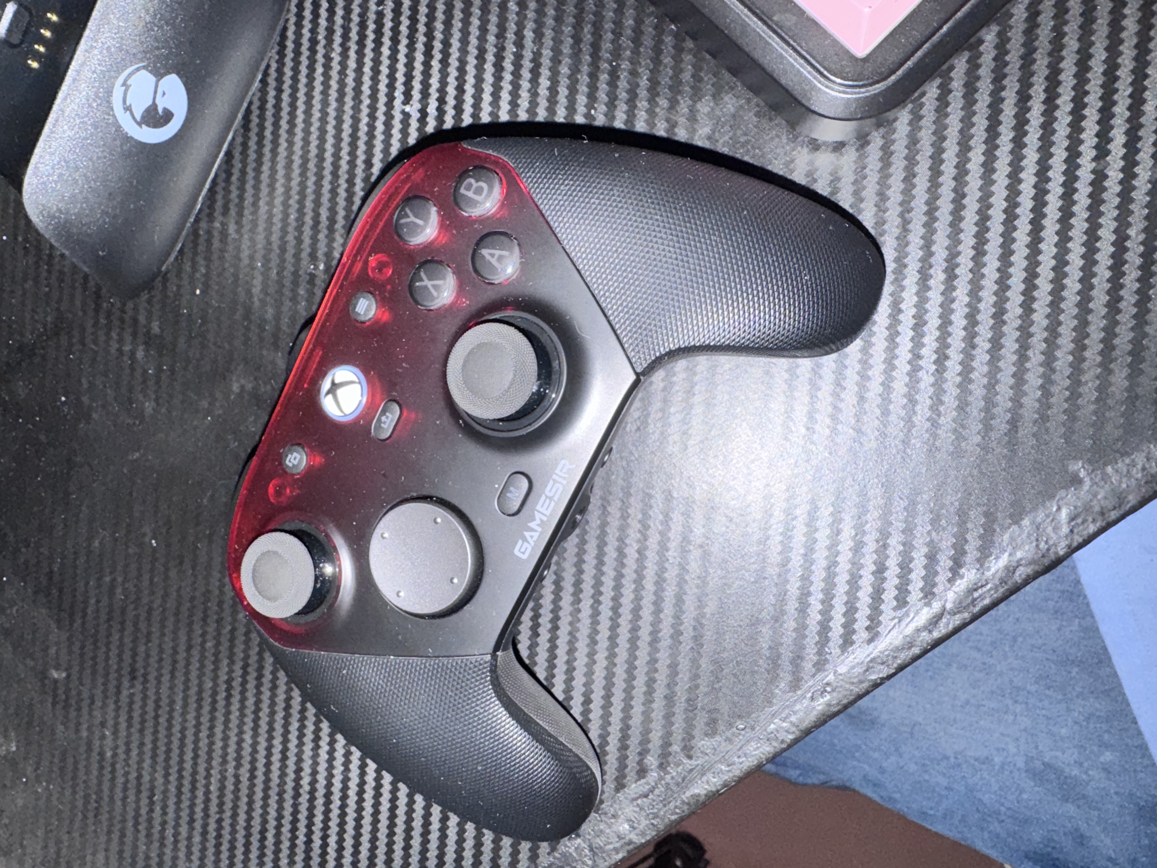 盖世小鸡G7 Pro微软Xbox授权精英游戏手柄天王星带底座 TMR摇杆蓝牙PC电脑无线Steam安卓电视有线地平线6 实拍图