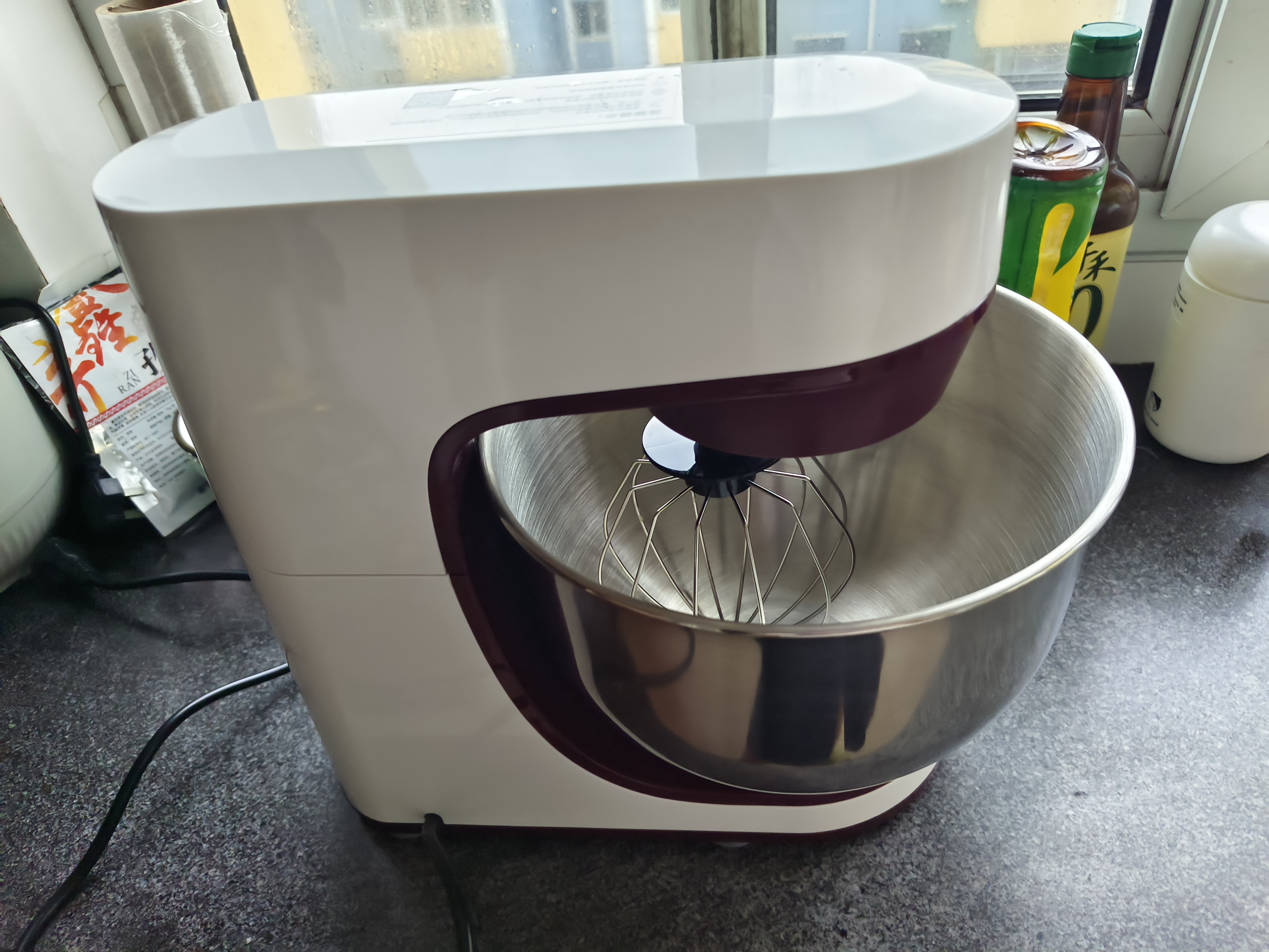 顺然（SUNATUR）1063厨师机家用小型和面机全自动揉面机商用大容量打蛋器面包搅拌料理机 1063基础款-双桶套餐 实拍图