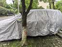 慧多多宝马X5专用车衣全车罩遮阳防晒防雨隔热冰雹尘加厚车辆套外罩 实拍图