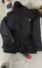 阿迪达斯（adidas）男 运动型格系列 3S HOODED INS J 短棉服 JY8303 黑色  M  实拍图