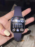 Apple/苹果 Watch S11 智能手表GPS款42毫米银色铝金属表壳雾紫色运动型表带M/L MEUU4CH/B 实拍图