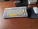 联想（Lenovo）K2_82 Pro三模键盘鼠标套装 无线蓝牙有线机械手感消音结构混彩灯效 办公游戏电脑键鼠套装 雾海蓝 实拍图