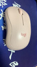 罗技（Logitech）M221轻音鼠标 无线鼠标 办公鼠标 对称鼠标 带无线微型接收器 茱萸粉 实拍图