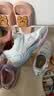川崎（KAWASAKI）儿童羽毛球鞋穿越2.0耐磨男女童同款运动鞋B4412 白蓝 36 实拍图