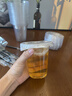 双枪（Suncha）奶茶杯一次性塑料水杯带盖吸管露营外带便携用咖啡杯400ML*20套 实拍图