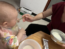 英氏婴幼儿辅食尝鲜装米粉果泥线面饼干核桃油5盒装136g宝宝零食 实拍图