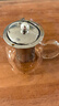 京东京造 茶壶 耐高温玻璃泡茶煮茶具飘逸杯电陶炉烧水壶650ml 实拍图