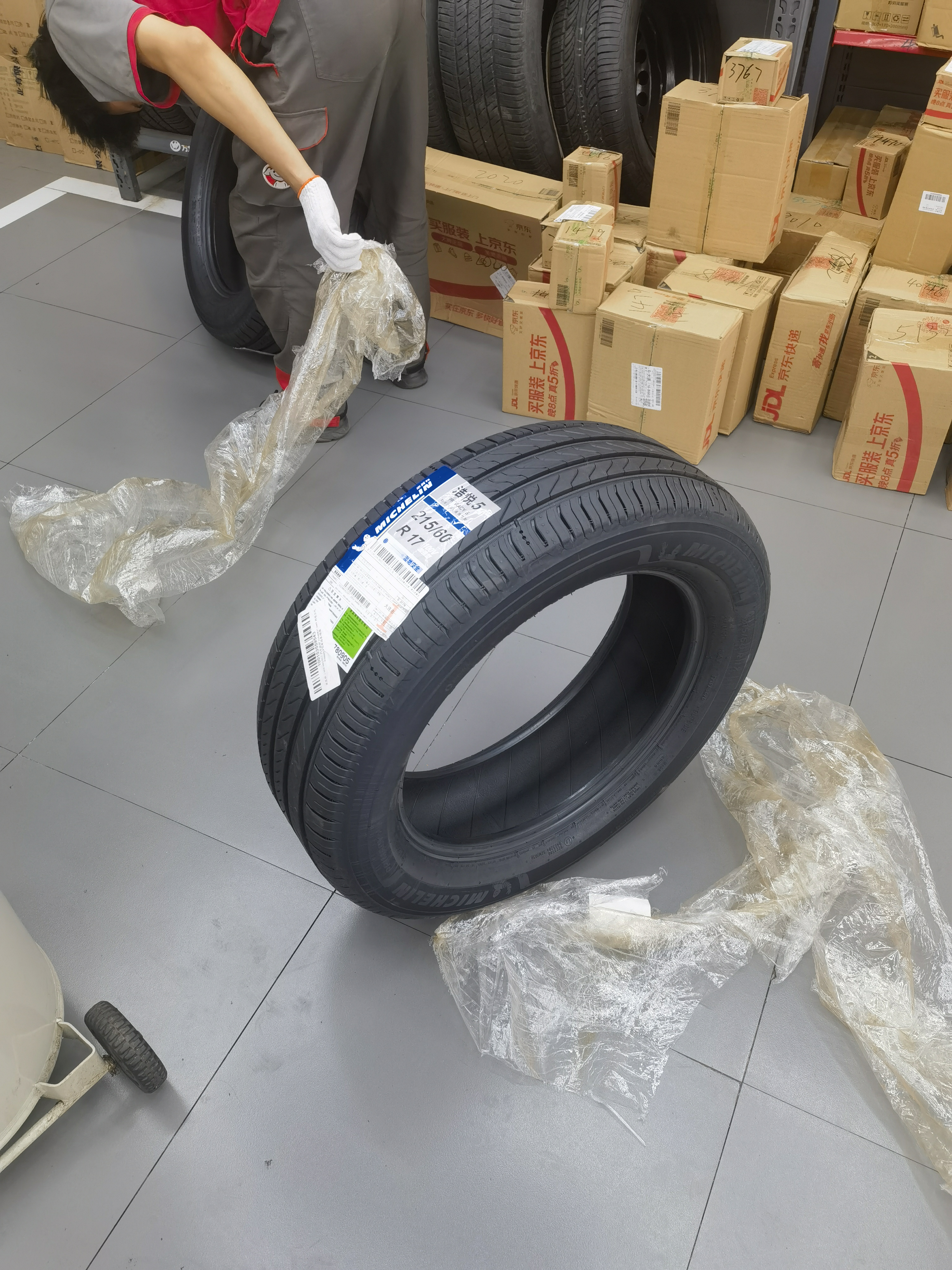 米其林（MICHELIN）汽车轮胎 215/60R17 100V 浩悦五代 Primacy 5 适配逍客/锐放 实拍图