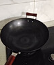 九阳（Joyoung）炒锅铁锅健康无涂层精铁家用炒菜锅不易生锈炉灶通用32cm带盖C121 实拍图
