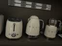 SMEG/斯麦格复古电热水壶KLF04烧水养生壶大容量家用不锈钢恒温泡茶咖啡自动断电保温生日乔迁新婚礼物 1.7L 奶白色 实拍图