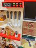 Eve Stone SPECIAL GIRL LIKE YOU玩具女孩厨房玩具3-6岁套装仿真厨具做饭煮饭儿童过家家2女童1到3 超大号100cm+烤面包机+101件套红 小厨房4岁男女孩6-12宝宝 实拍图
