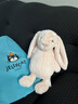 Jellycat害羞乳白色邦尼兔动物毛绒玩偶安抚玩偶娃娃送礼生日礼物 害羞胭脂粉色邦尼兔 Medium 实拍图
