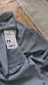 京东京造夏季运动短袖男士t恤polo衫男跑步健身户外速干衣服 灰蓝色 3.0 M 实拍图