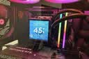 瓦尔基里（VALKYRIE）B360-GT-W VK 一体式CPU水冷散热器 3.95吋IPS液晶屏 多平台支持 ARGB光效 一线通风扇 实拍图