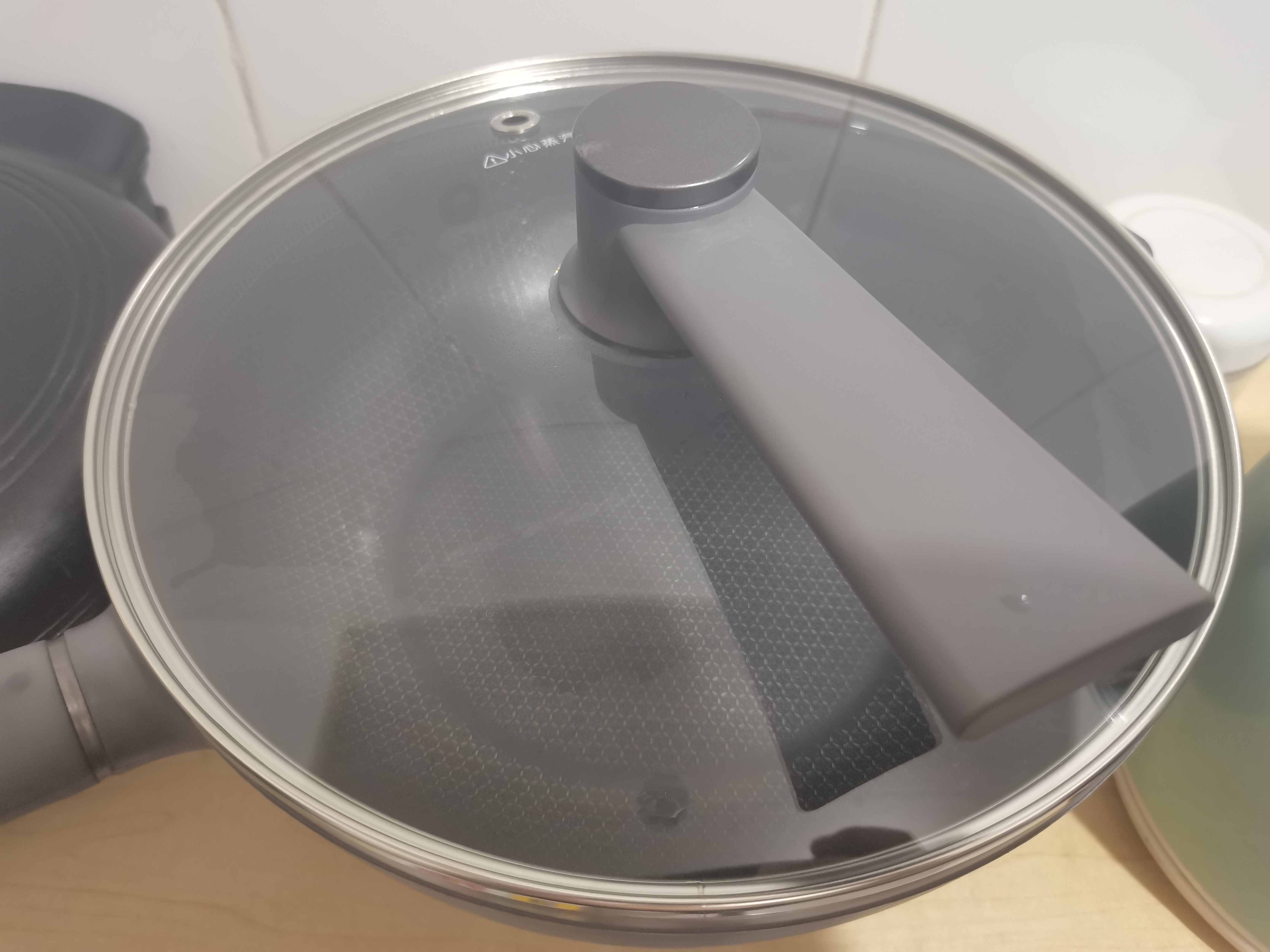 美的（Midea）电炒锅 电蒸锅 电煮锅电火锅家用多功能锅炒菜锅304蜂窝晶刻多用途锅4L电热锅 MC-HGS2812 实拍图