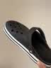 卡骆驰（CROCS）贝雅卡骆班洞洞鞋|205089 黑色/白色-066   45 (290mm)   实拍图