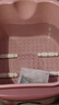 福爱家泡脚桶加厚中号洗脚盆加深洗脚桶足浴桶足疗桶泡脚盆塑料桶水桶粉 实拍图