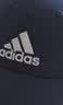adidas经典舒适运动遮阳棒球帽子男女阿迪达斯官方 黑色/白   OSFM(男子) 实拍图