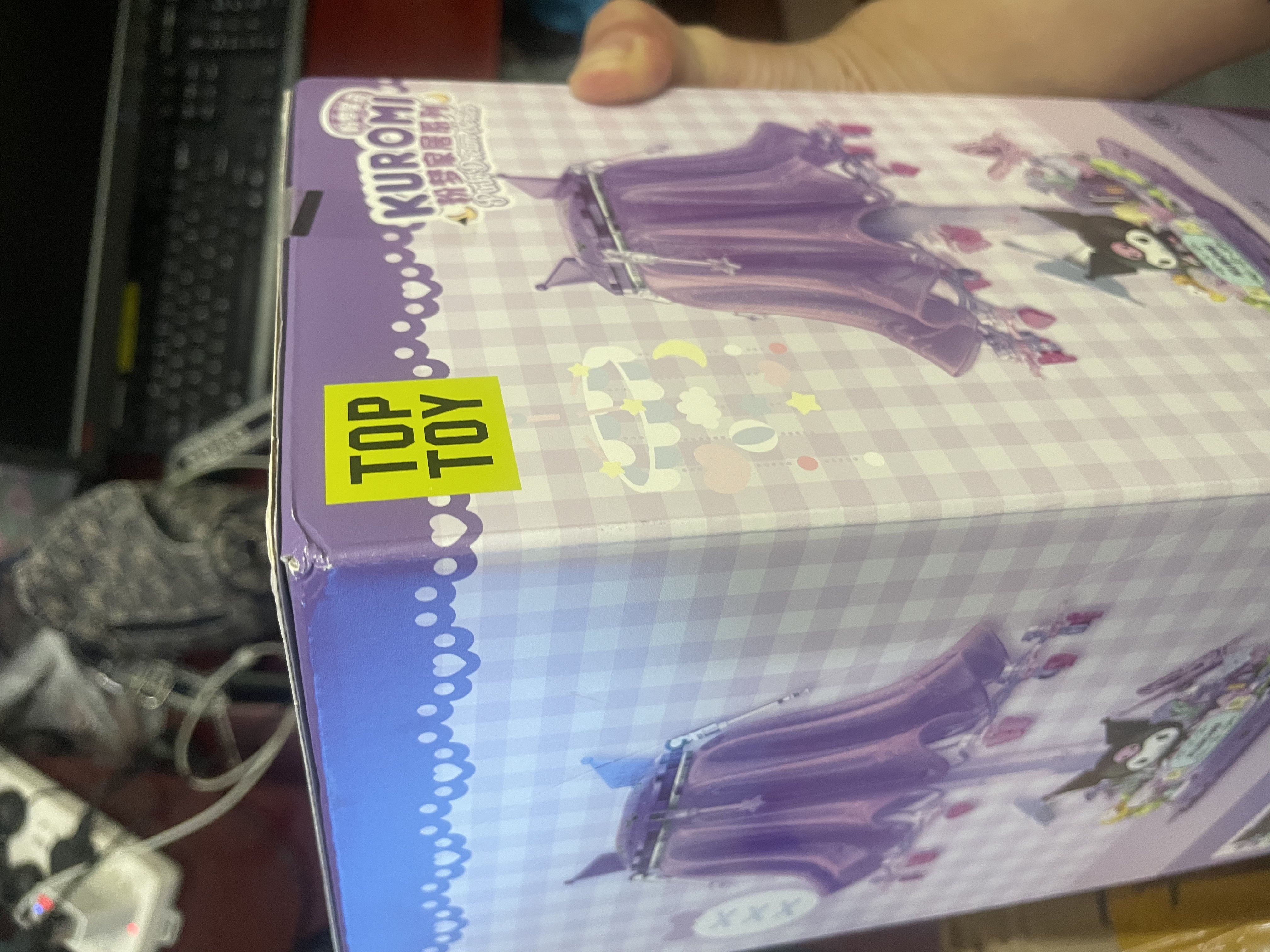TOP TOY三丽鸥家族粉梦家居系列库洛米小夜灯声控积木玩具女孩生日礼物 实拍图