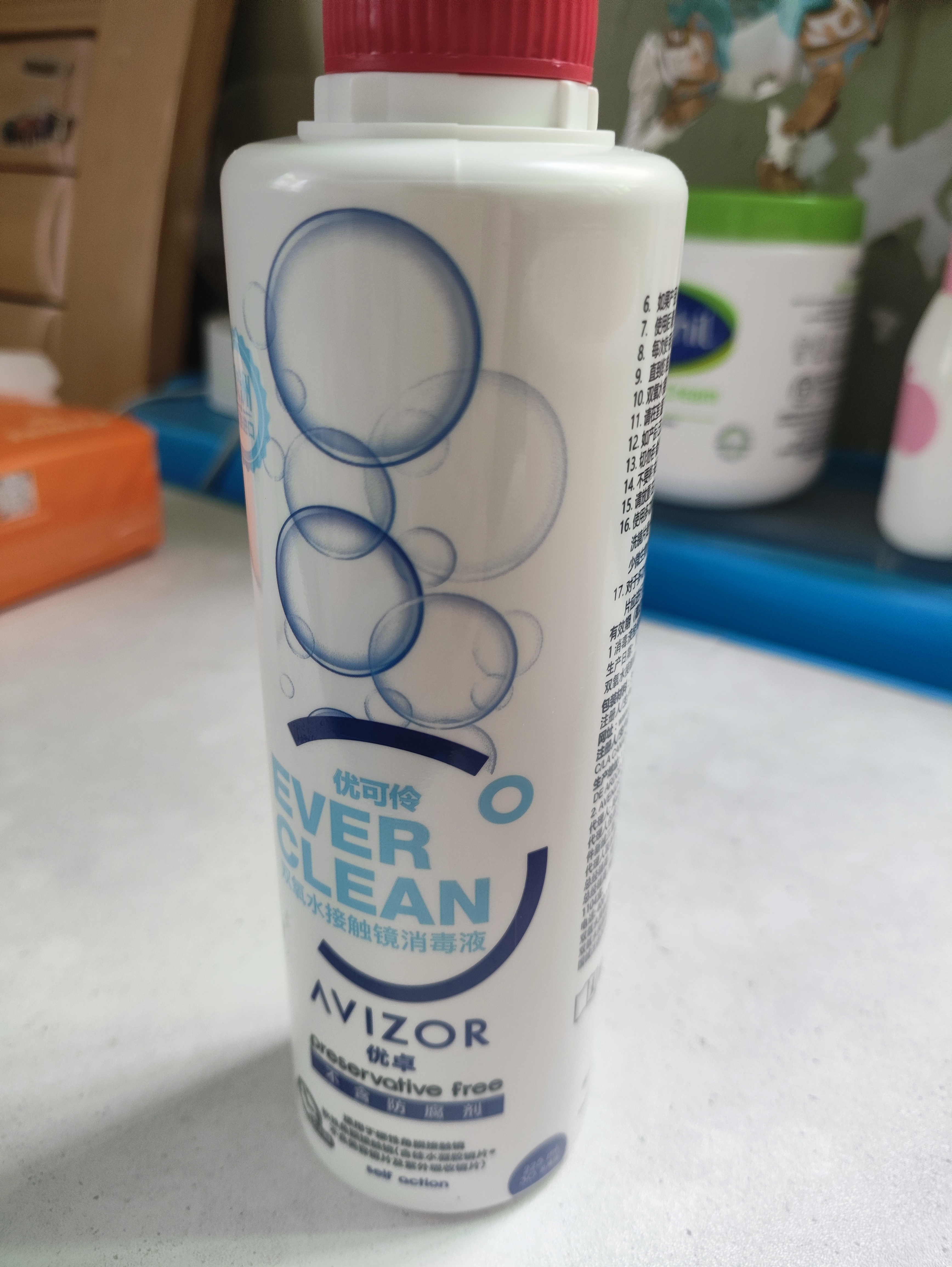 镜特舒硬性接触镜润滑液湿润型润眼液ok镜角膜塑形镜专用护理 12ml 实拍图