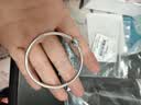 潘多拉（PANDORA）银色圆梦手镯925银手镯简约diy高级百搭情侣送女友生日礼物 实拍图