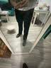 海派浩宇西裤男商务正装修身长裤子免烫抗皱中腰通勤工作裤男裤直筒裤 黑色西裤 36 实拍图