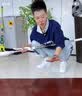 瑞丽达胶棉拖把28cm海绵头2头魔吸六代对折式家用一拖净免手洗 实拍图