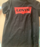 Levi's李维斯情侣美式宽松印花时尚简约舒适潮流纯棉圆领短袖T恤 黑色 002A0-0001 M 实拍图