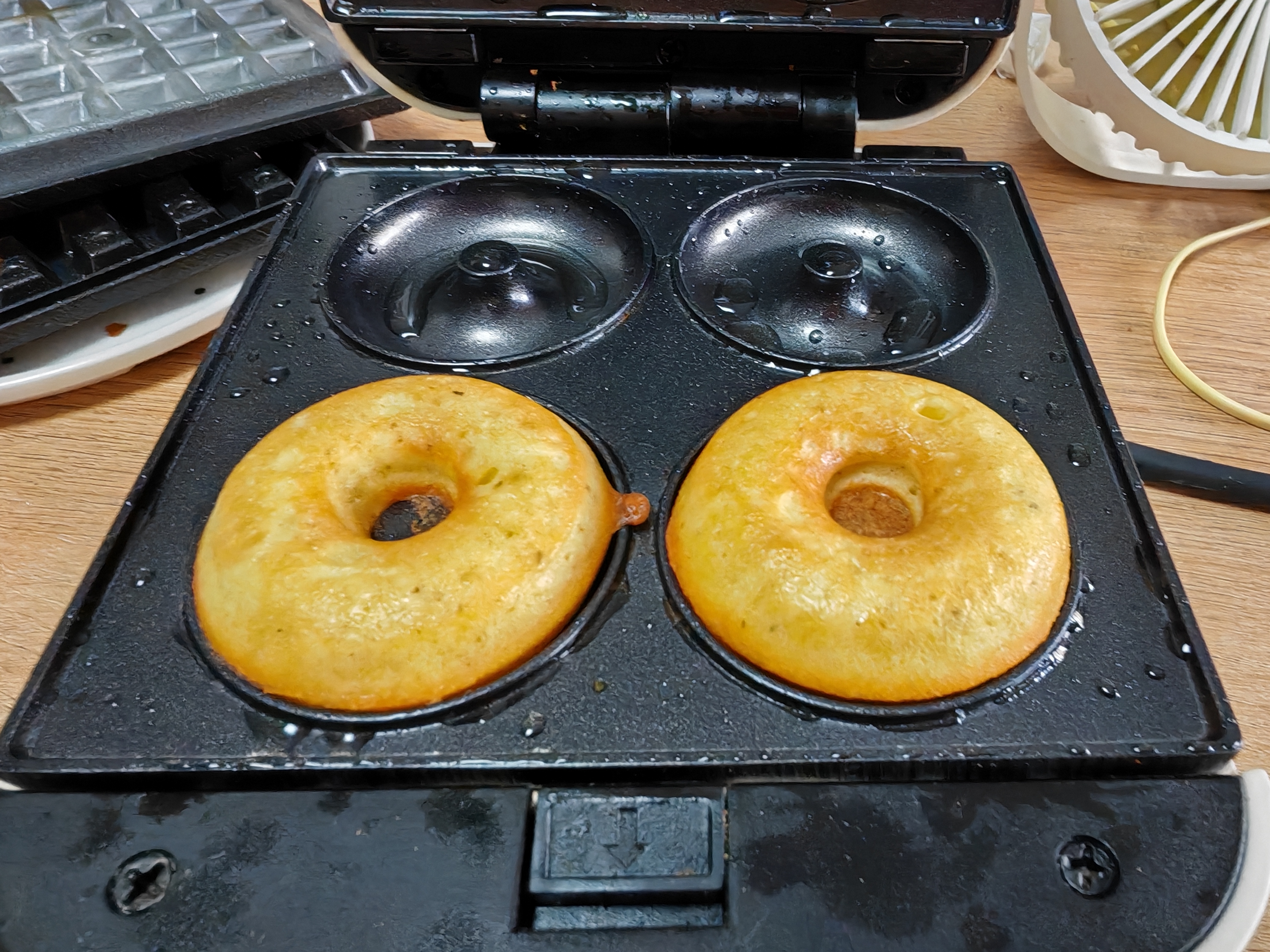 利仁（Liven）三明治机早餐华夫饼机多功能电饼铛家庭用自动封边上下盘可拆洗三套盘C-2(升级版) 实拍图